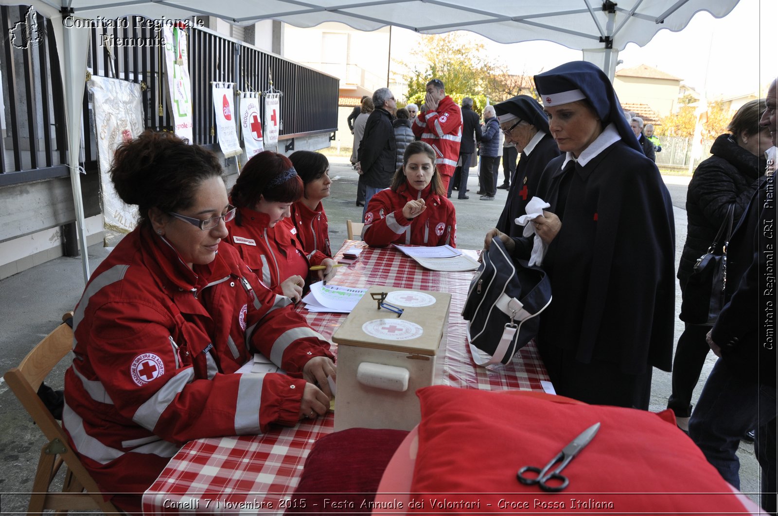 Canelli 7 Novembre 2015 - Festa Annuale dei Volontari - Croce Rossa Italiana- Comitato Regionale del Piemonte