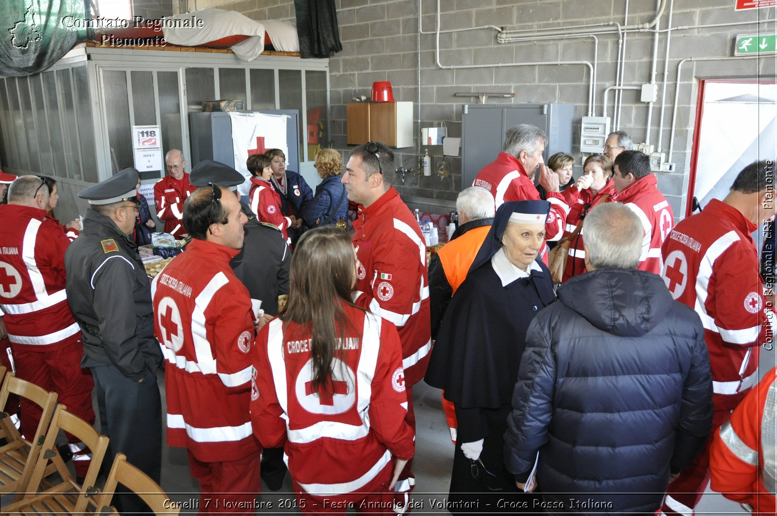 Canelli 7 Novembre 2015 - Festa Annuale dei Volontari - Croce Rossa Italiana- Comitato Regionale del Piemonte