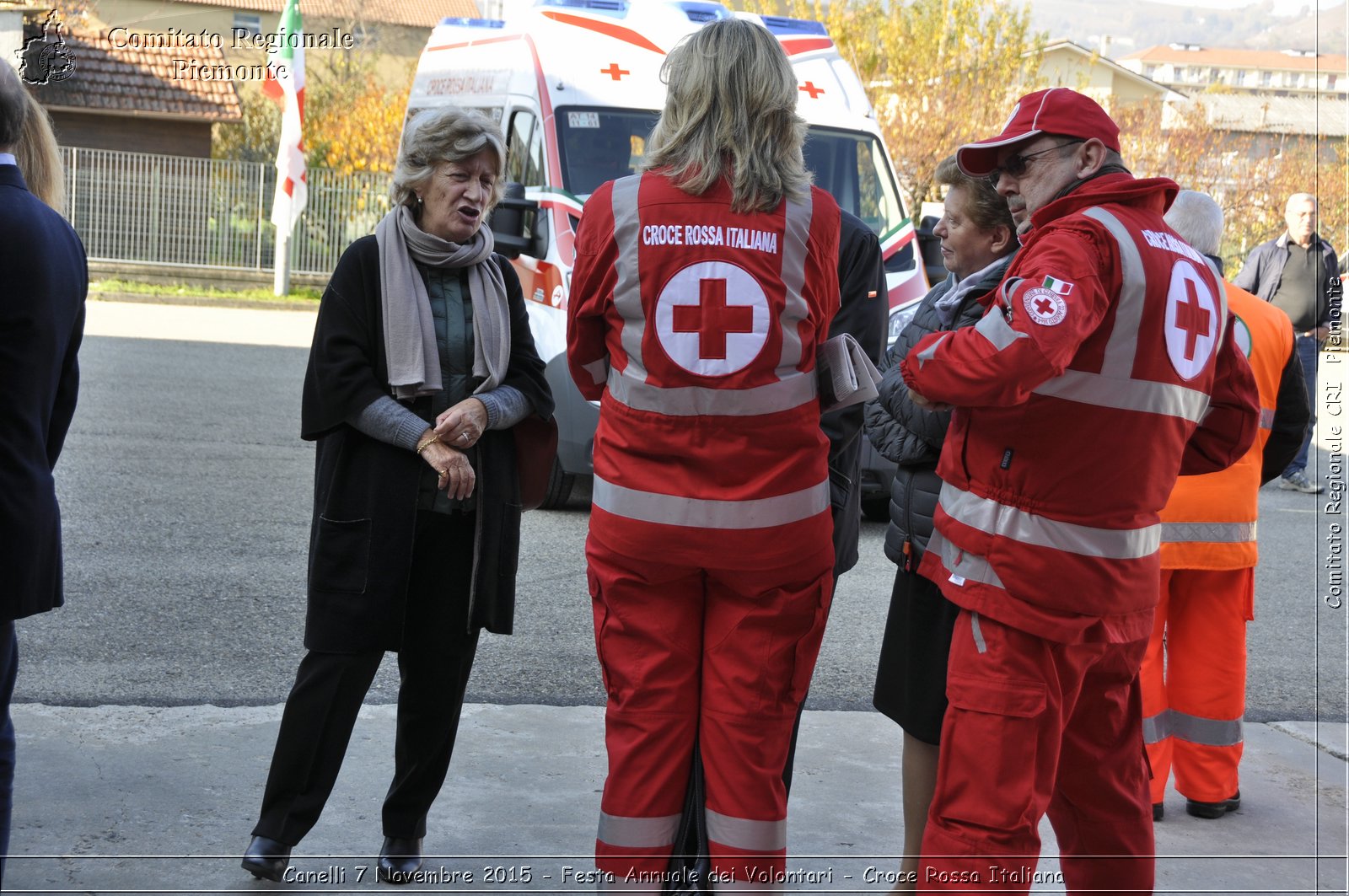 Canelli 7 Novembre 2015 - Festa Annuale dei Volontari - Croce Rossa Italiana- Comitato Regionale del Piemonte