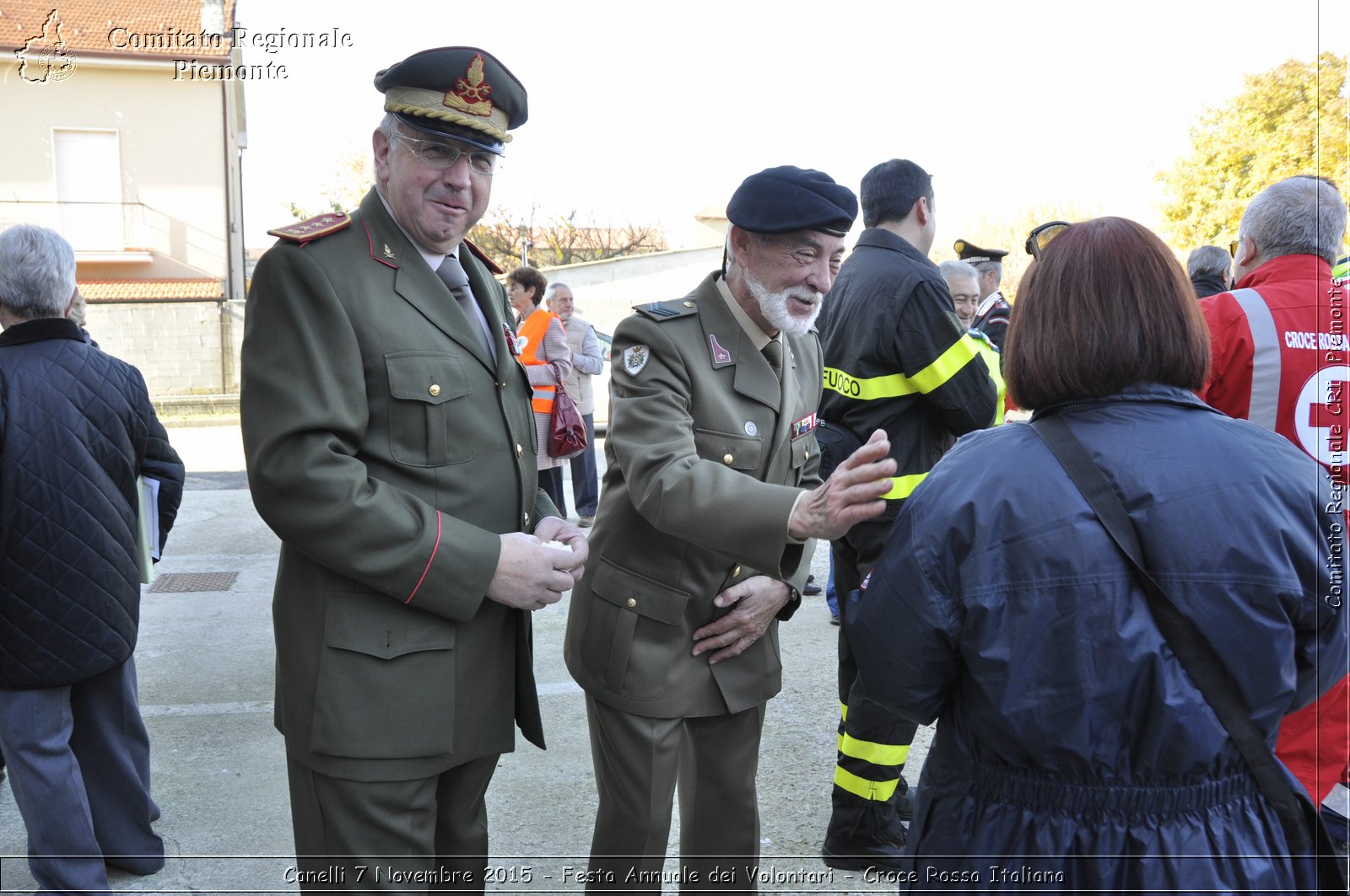 Canelli 7 Novembre 2015 - Festa Annuale dei Volontari - Croce Rossa Italiana- Comitato Regionale del Piemonte