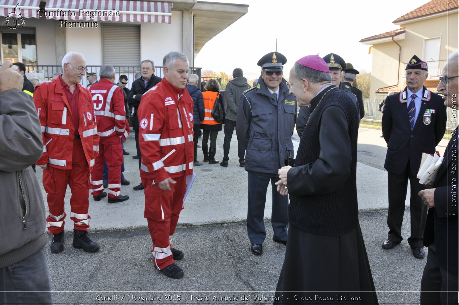 Canelli 7 Novembre 2015 - Festa Annuale dei Volontari - Croce Rossa Italiana- Comitato Regionale del Piemonte