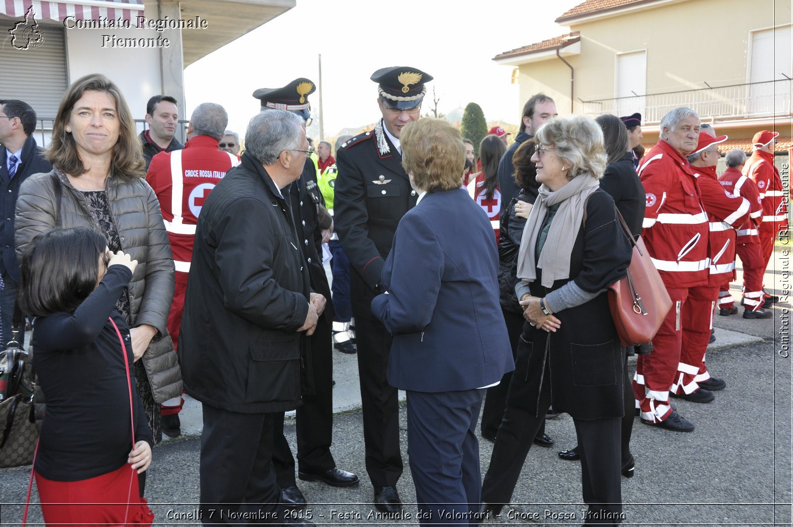 Canelli 7 Novembre 2015 - Festa Annuale dei Volontari - Croce Rossa Italiana- Comitato Regionale del Piemonte