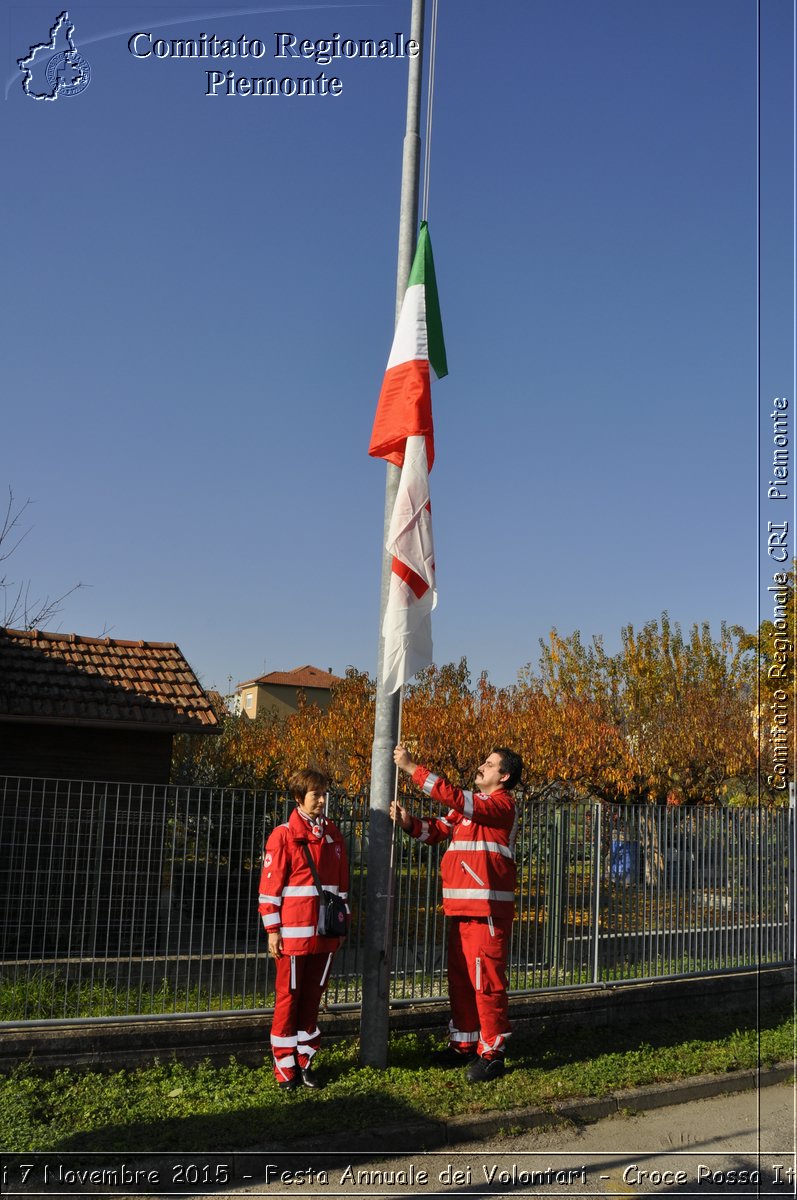 Canelli 7 Novembre 2015 - Festa Annuale dei Volontari - Croce Rossa Italiana- Comitato Regionale del Piemonte