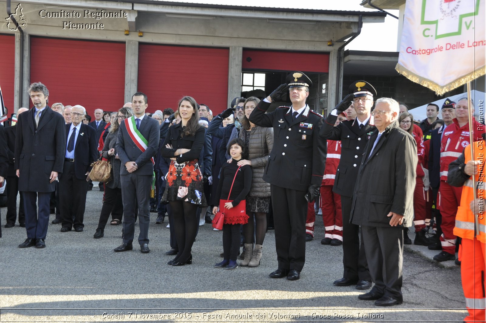 Canelli 7 Novembre 2015 - Festa Annuale dei Volontari - Croce Rossa Italiana- Comitato Regionale del Piemonte