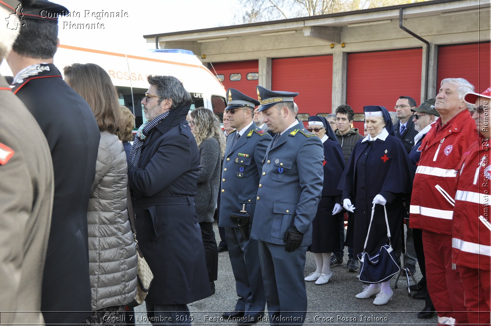 Canelli 7 Novembre 2015 - Festa Annuale dei Volontari - Croce Rossa Italiana- Comitato Regionale del Piemonte