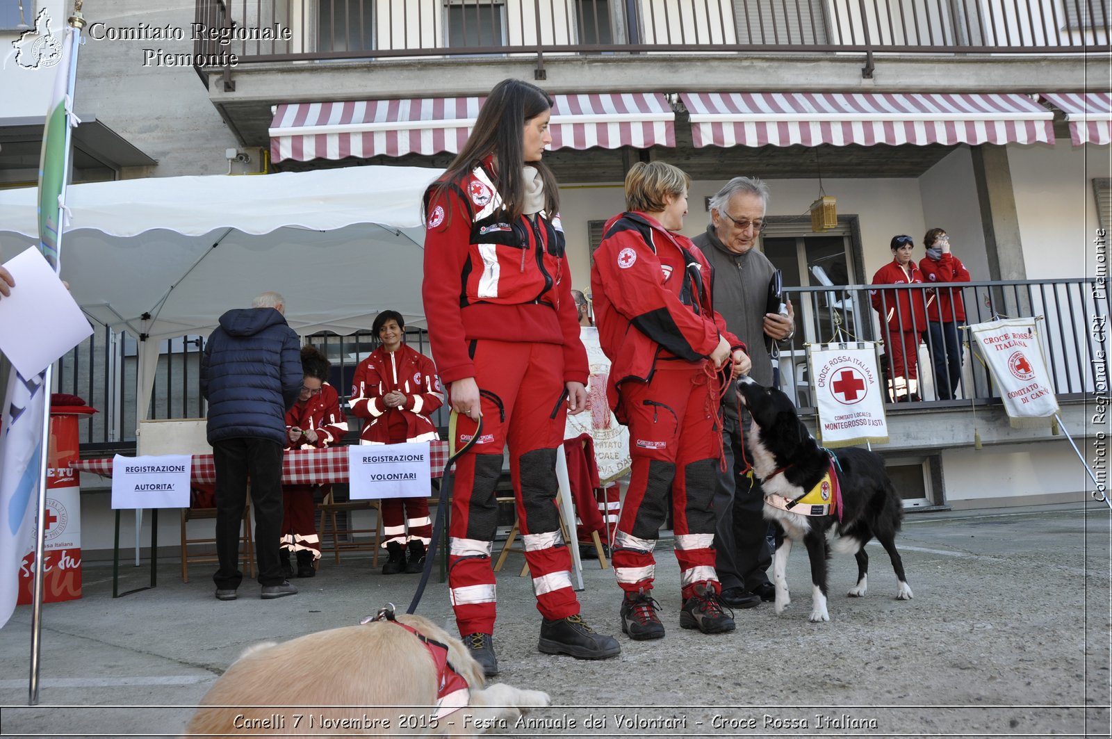 Canelli 7 Novembre 2015 - Festa Annuale dei Volontari - Croce Rossa Italiana- Comitato Regionale del Piemonte