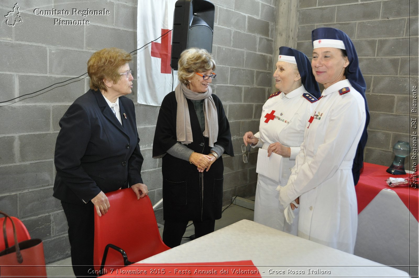 Canelli 7 Novembre 2015 - Festa Annuale dei Volontari - Croce Rossa Italiana- Comitato Regionale del Piemonte