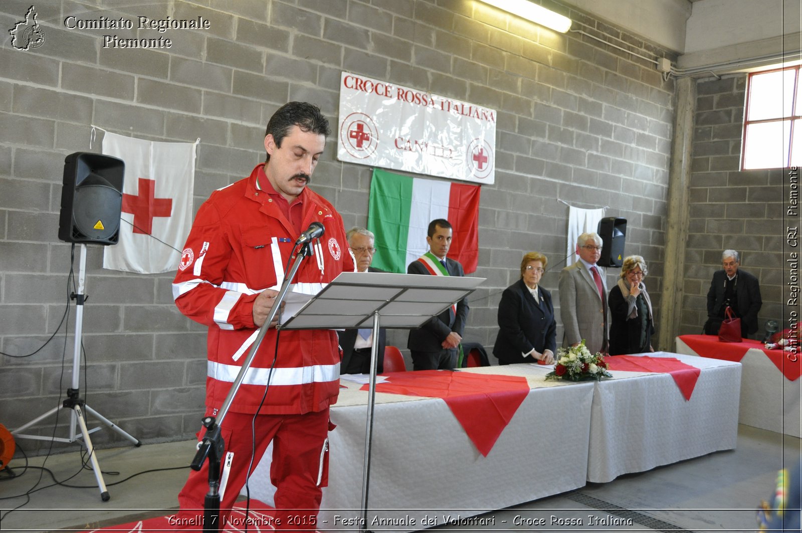 Canelli 7 Novembre 2015 - Festa Annuale dei Volontari - Croce Rossa Italiana- Comitato Regionale del Piemonte