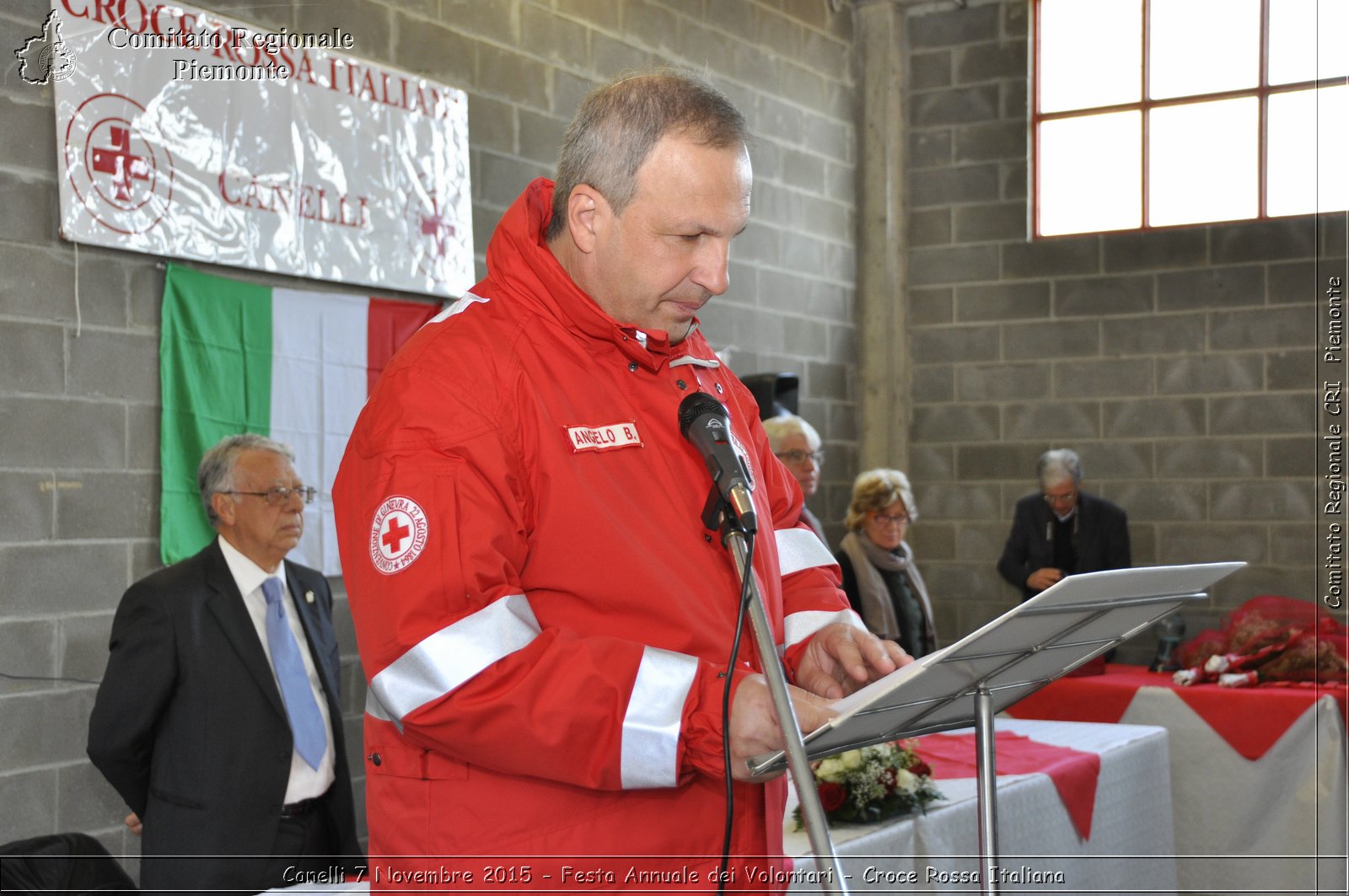 Canelli 7 Novembre 2015 - Festa Annuale dei Volontari - Croce Rossa Italiana- Comitato Regionale del Piemonte