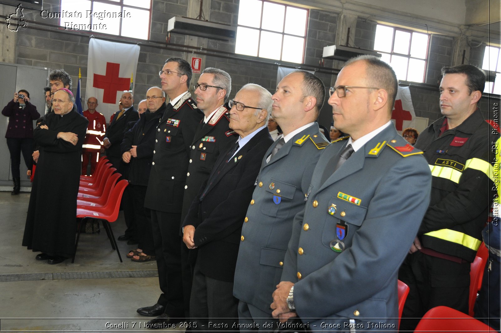 Canelli 7 Novembre 2015 - Festa Annuale dei Volontari - Croce Rossa Italiana- Comitato Regionale del Piemonte