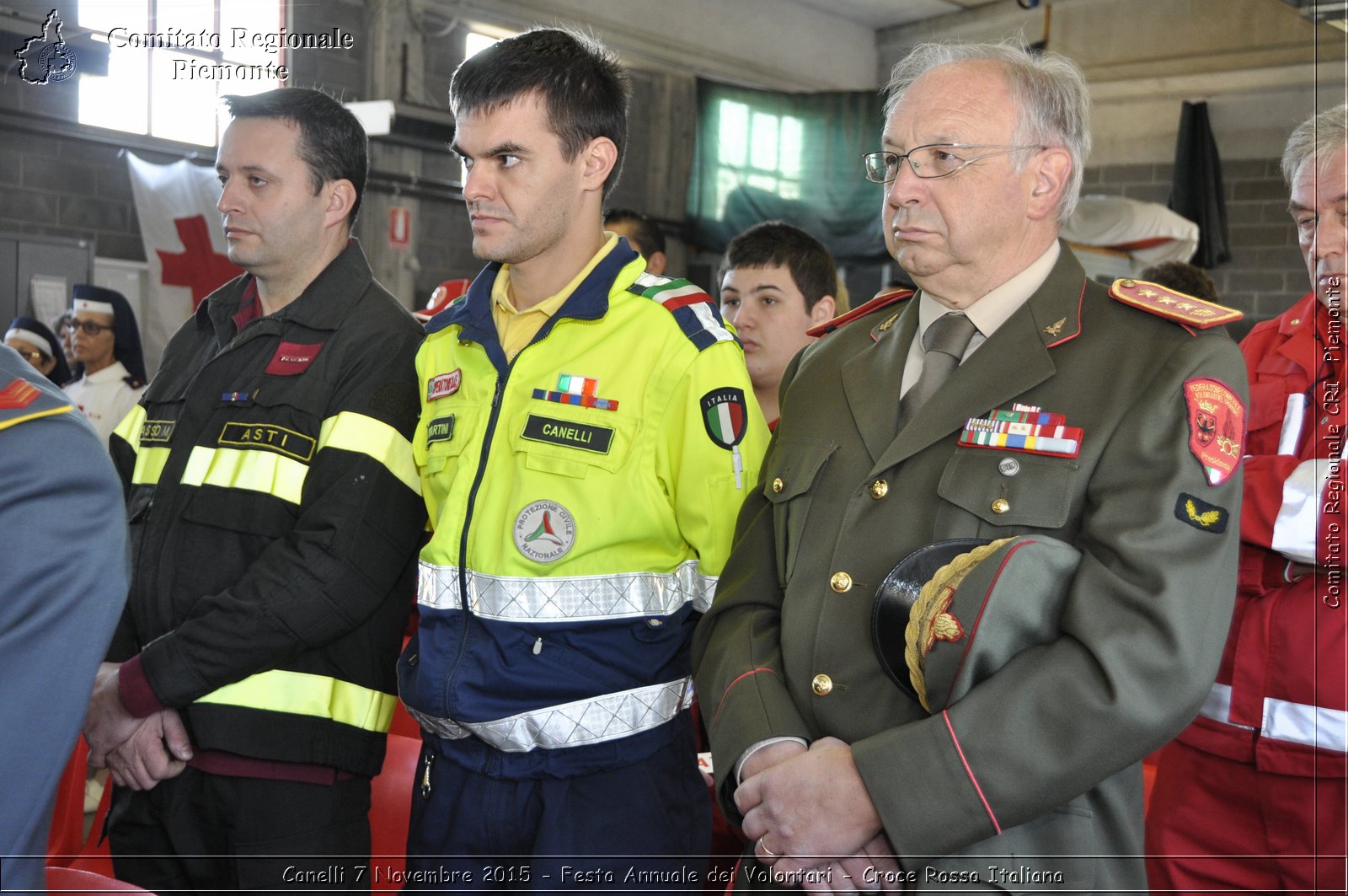 Canelli 7 Novembre 2015 - Festa Annuale dei Volontari - Croce Rossa Italiana- Comitato Regionale del Piemonte