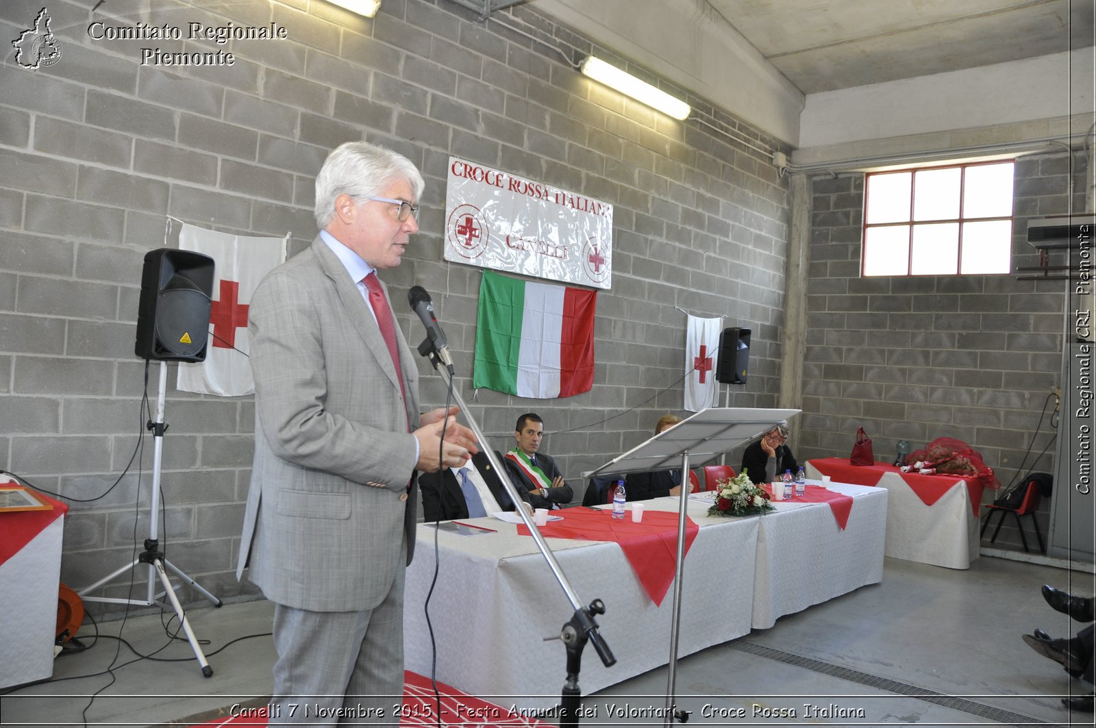 Canelli 7 Novembre 2015 - Festa Annuale dei Volontari - Croce Rossa Italiana- Comitato Regionale del Piemonte