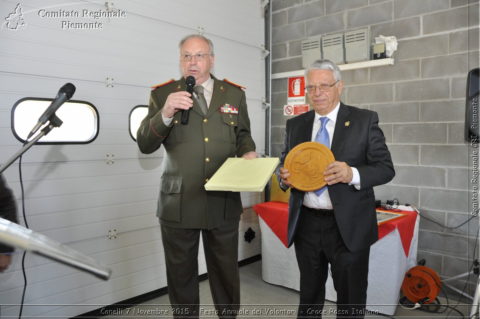 Canelli 7 Novembre 2015 - Festa Annuale dei Volontari - Croce Rossa Italiana- Comitato Regionale del Piemonte