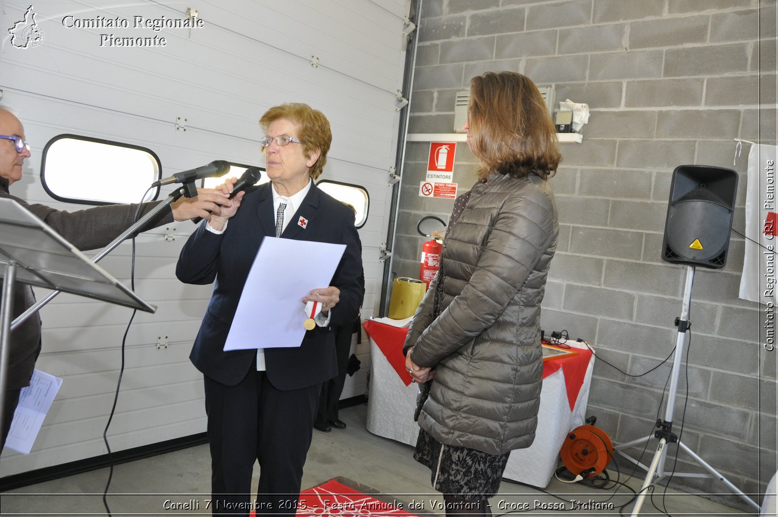 Canelli 7 Novembre 2015 - Festa Annuale dei Volontari - Croce Rossa Italiana- Comitato Regionale del Piemonte