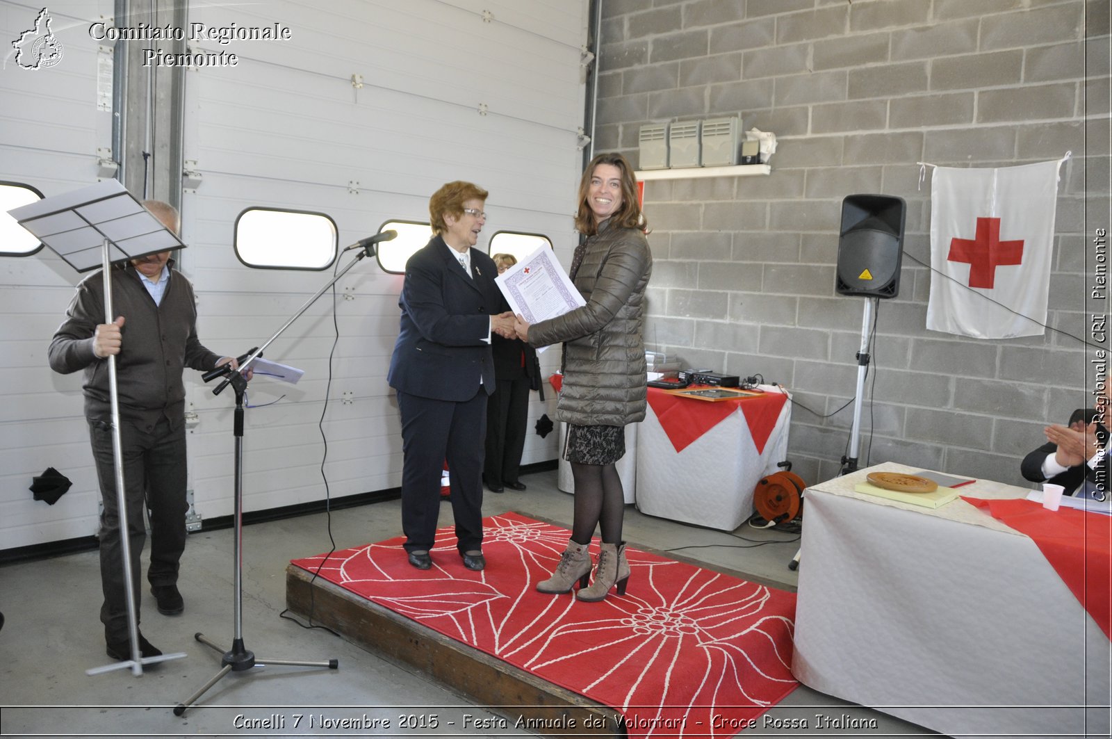 Canelli 7 Novembre 2015 - Festa Annuale dei Volontari - Croce Rossa Italiana- Comitato Regionale del Piemonte