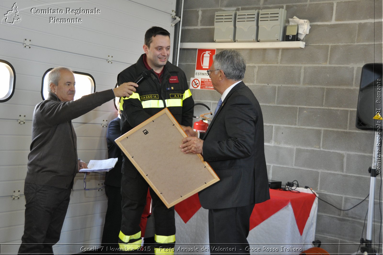 Canelli 7 Novembre 2015 - Festa Annuale dei Volontari - Croce Rossa Italiana- Comitato Regionale del Piemonte