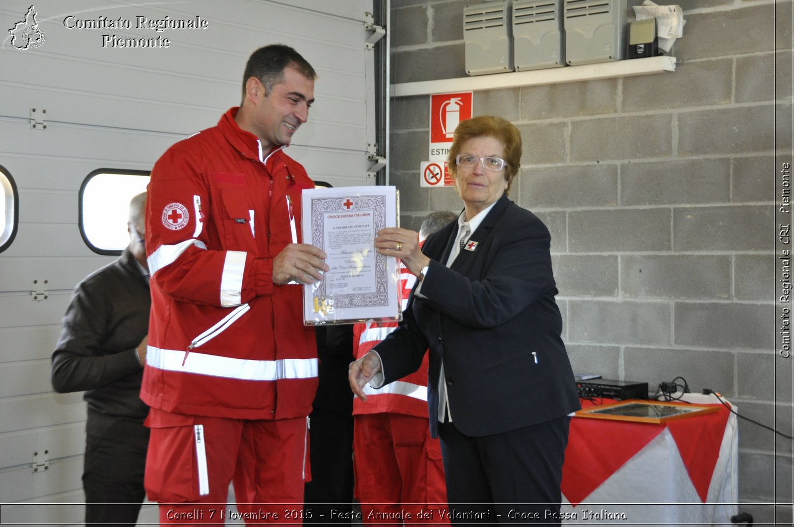 Canelli 7 Novembre 2015 - Festa Annuale dei Volontari - Croce Rossa Italiana- Comitato Regionale del Piemonte