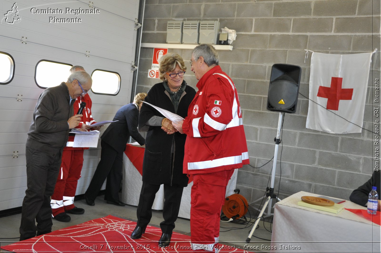 Canelli 7 Novembre 2015 - Festa Annuale dei Volontari - Croce Rossa Italiana- Comitato Regionale del Piemonte