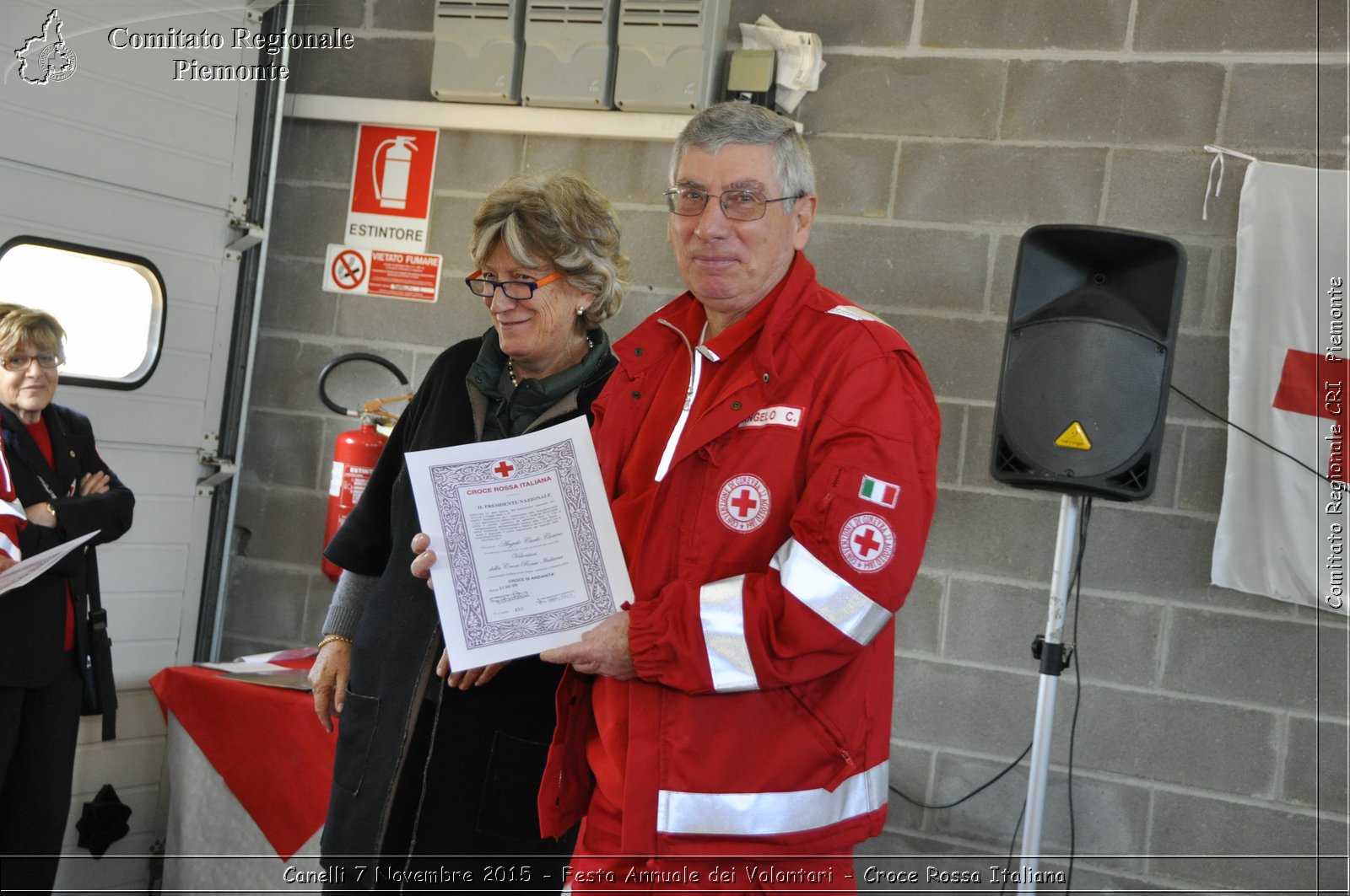 Canelli 7 Novembre 2015 - Festa Annuale dei Volontari - Croce Rossa Italiana- Comitato Regionale del Piemonte