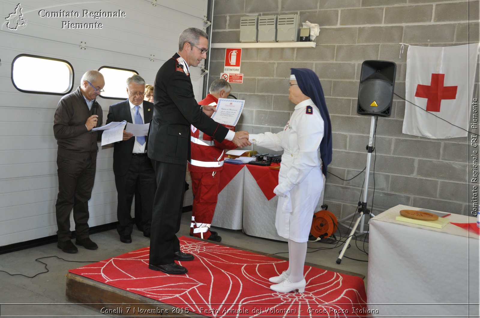 Canelli 7 Novembre 2015 - Festa Annuale dei Volontari - Croce Rossa Italiana- Comitato Regionale del Piemonte