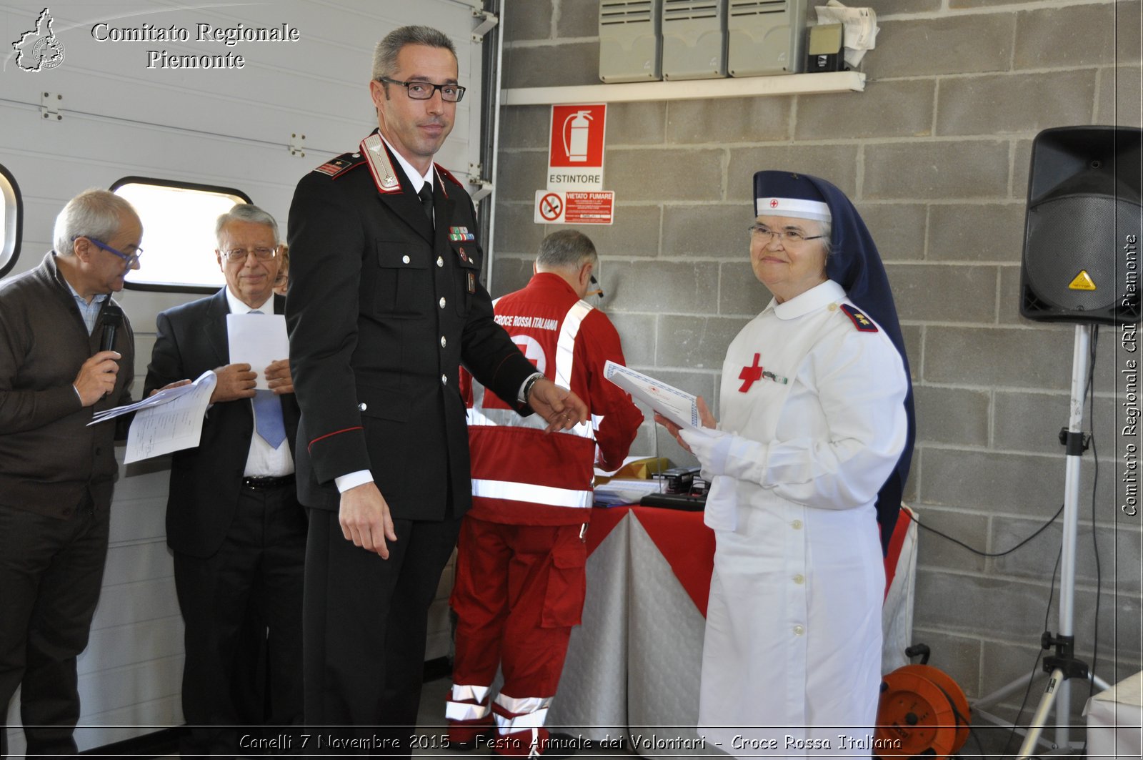 Canelli 7 Novembre 2015 - Festa Annuale dei Volontari - Croce Rossa Italiana- Comitato Regionale del Piemonte