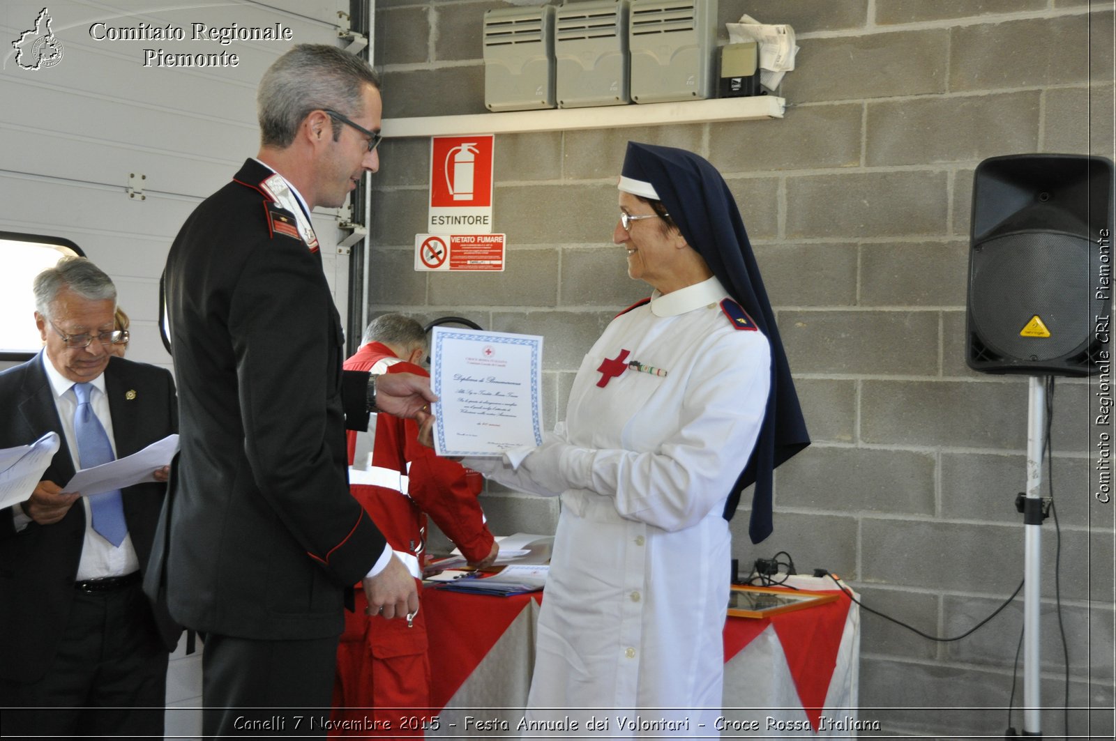 Canelli 7 Novembre 2015 - Festa Annuale dei Volontari - Croce Rossa Italiana- Comitato Regionale del Piemonte