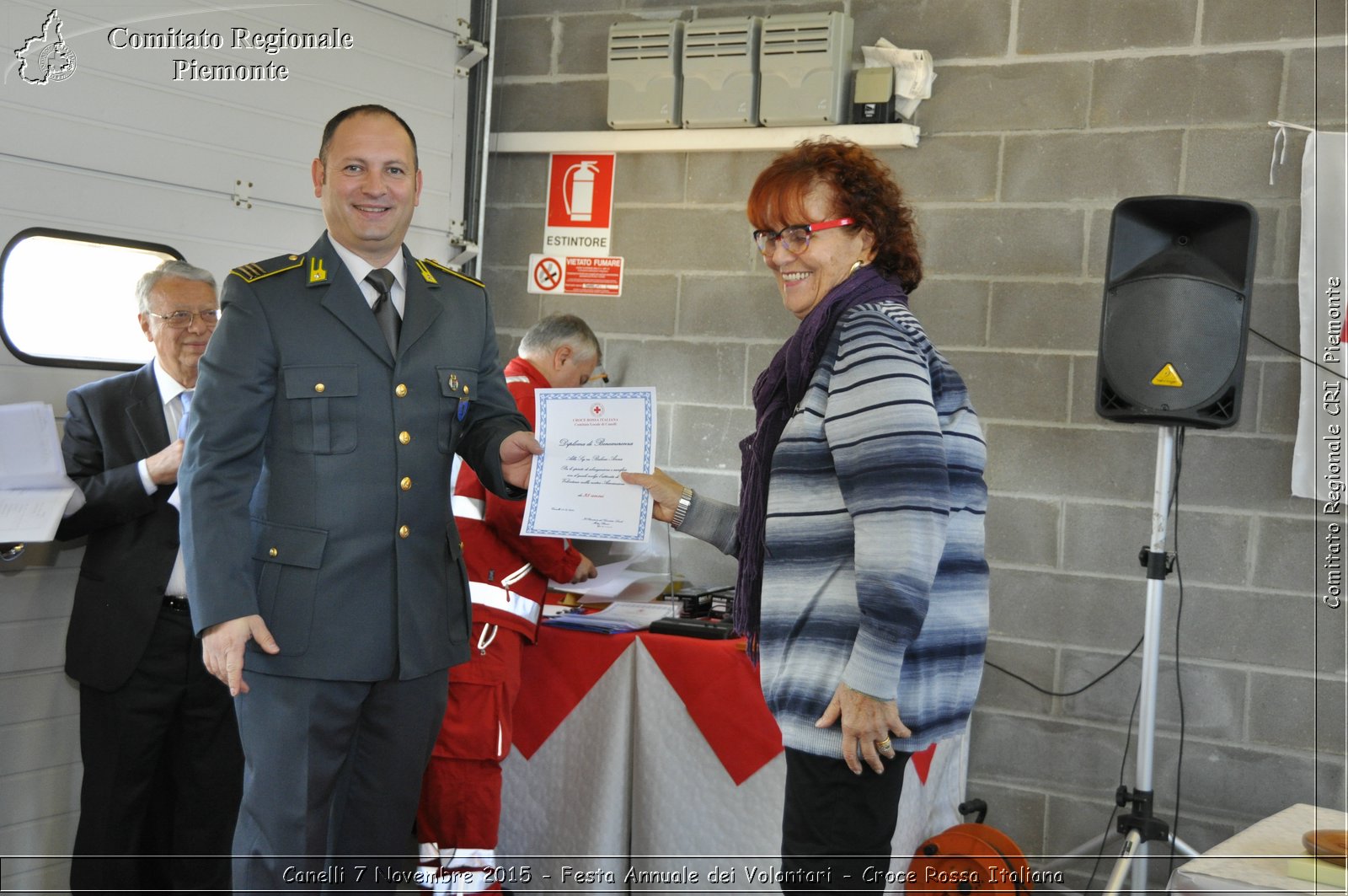 Canelli 7 Novembre 2015 - Festa Annuale dei Volontari - Croce Rossa Italiana- Comitato Regionale del Piemonte