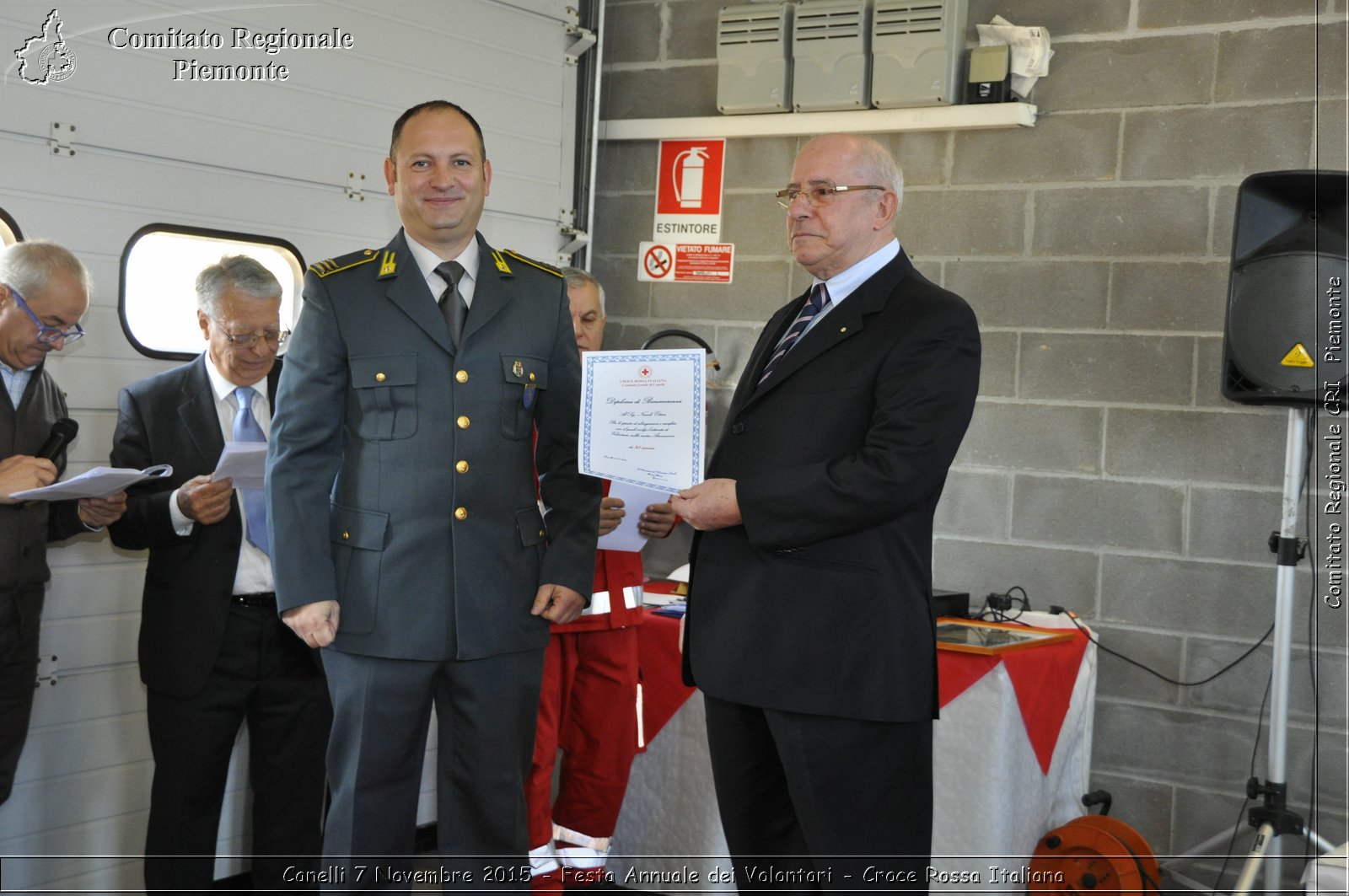 Canelli 7 Novembre 2015 - Festa Annuale dei Volontari - Croce Rossa Italiana- Comitato Regionale del Piemonte