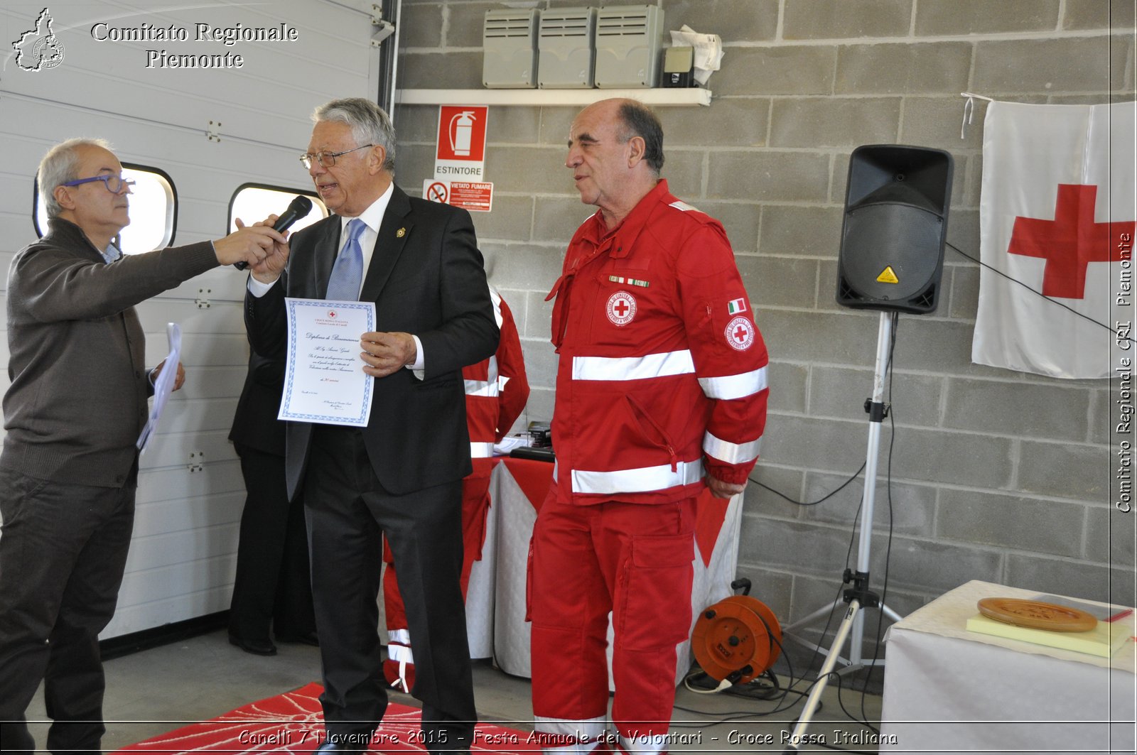 Canelli 7 Novembre 2015 - Festa Annuale dei Volontari - Croce Rossa Italiana- Comitato Regionale del Piemonte