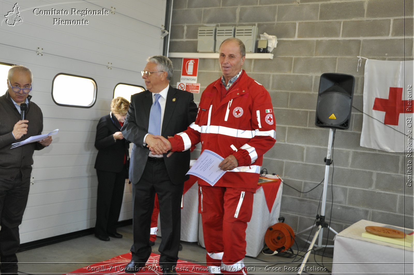 Canelli 7 Novembre 2015 - Festa Annuale dei Volontari - Croce Rossa Italiana- Comitato Regionale del Piemonte