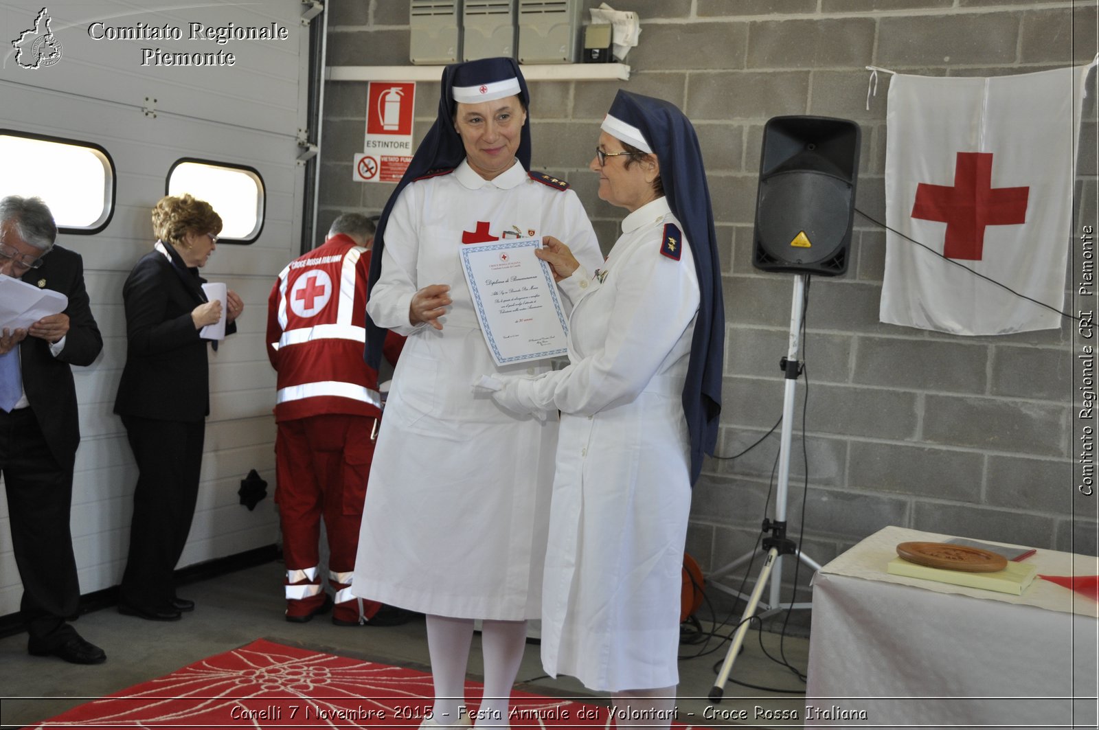 Canelli 7 Novembre 2015 - Festa Annuale dei Volontari - Croce Rossa Italiana- Comitato Regionale del Piemonte