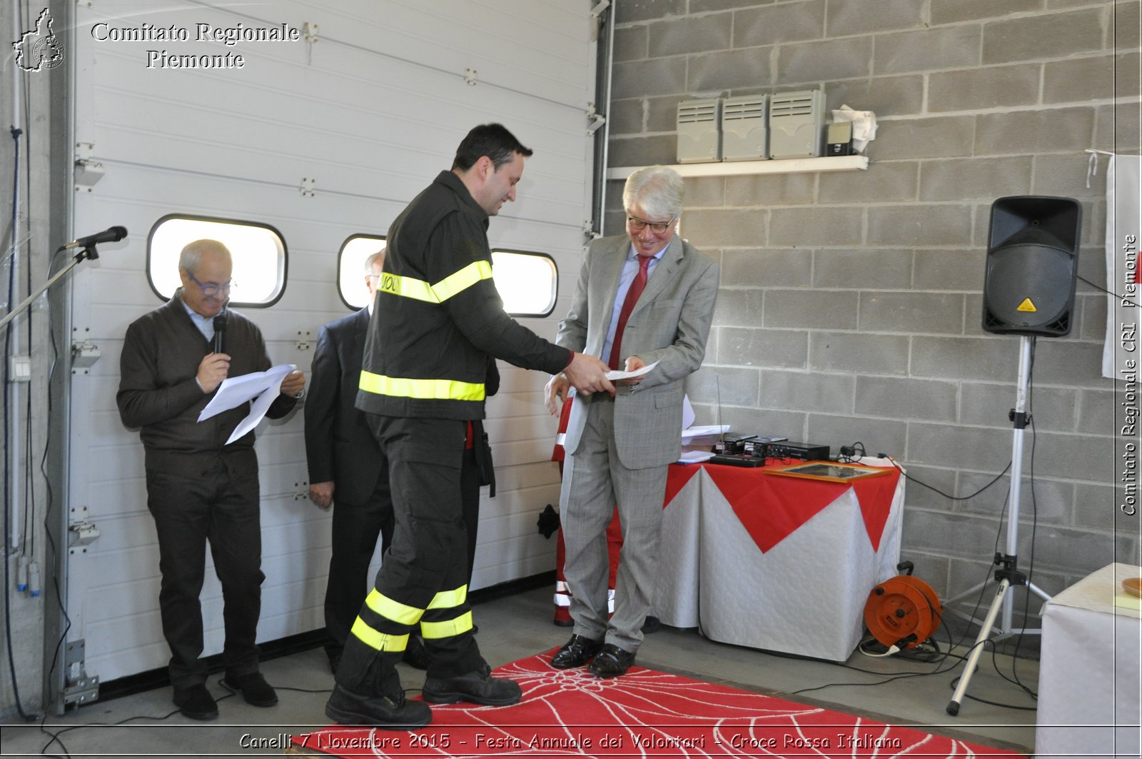 Canelli 7 Novembre 2015 - Festa Annuale dei Volontari - Croce Rossa Italiana- Comitato Regionale del Piemonte