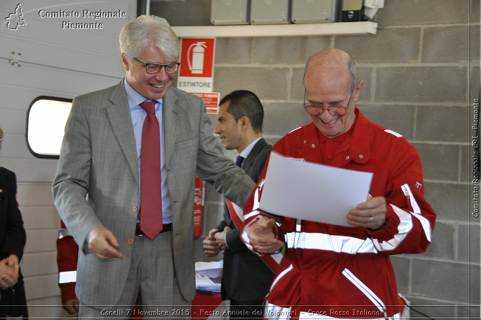 Canelli 7 Novembre 2015 - Festa Annuale dei Volontari - Croce Rossa Italiana- Comitato Regionale del Piemonte