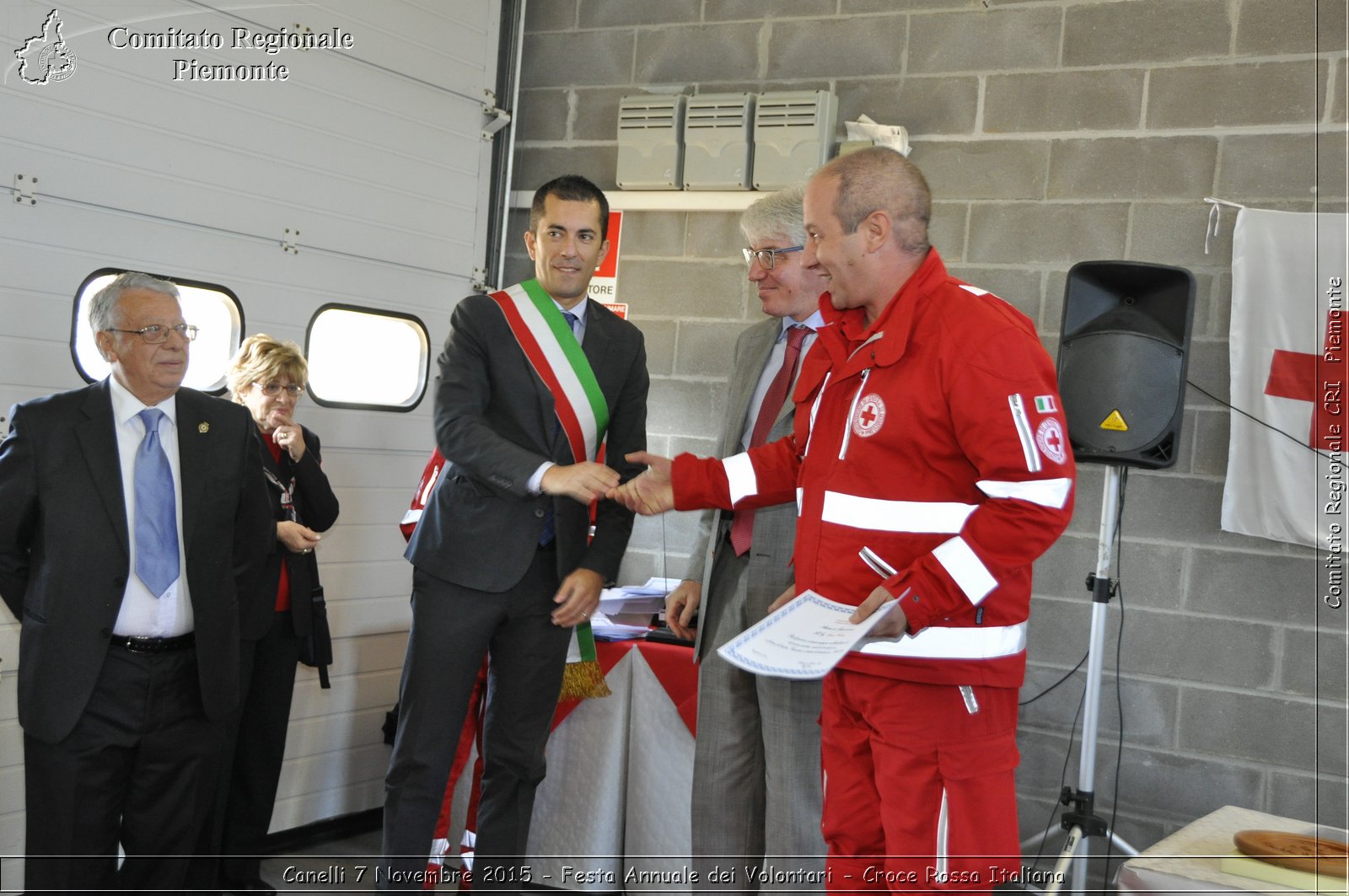 Canelli 7 Novembre 2015 - Festa Annuale dei Volontari - Croce Rossa Italiana- Comitato Regionale del Piemonte