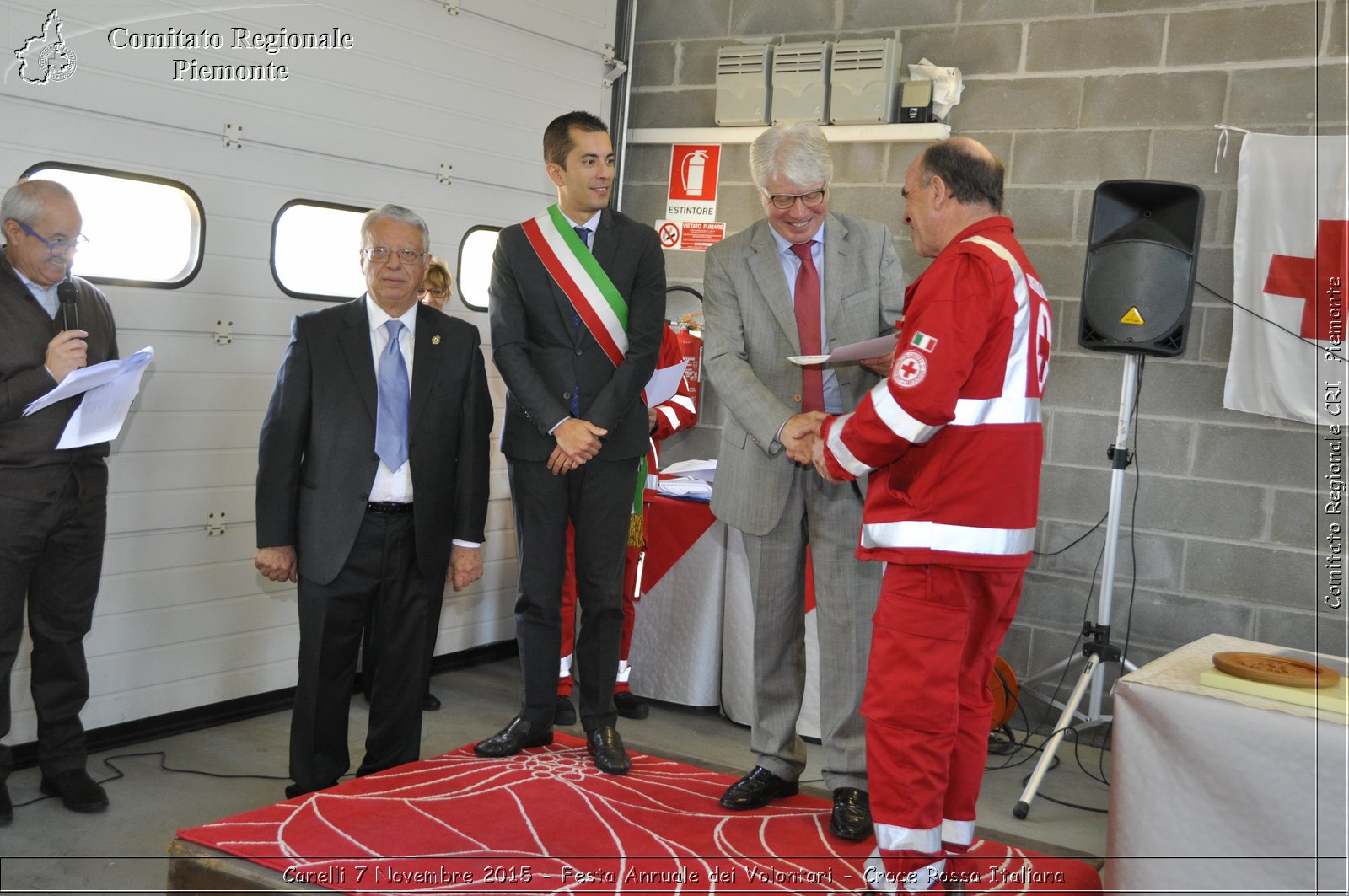 Canelli 7 Novembre 2015 - Festa Annuale dei Volontari - Croce Rossa Italiana- Comitato Regionale del Piemonte