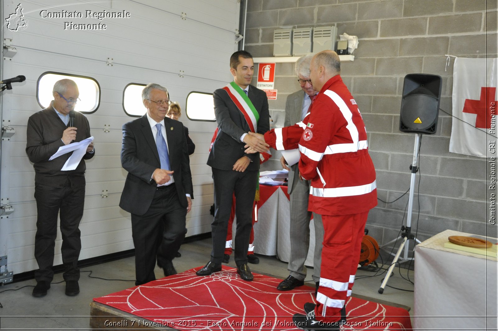 Canelli 7 Novembre 2015 - Festa Annuale dei Volontari - Croce Rossa Italiana- Comitato Regionale del Piemonte