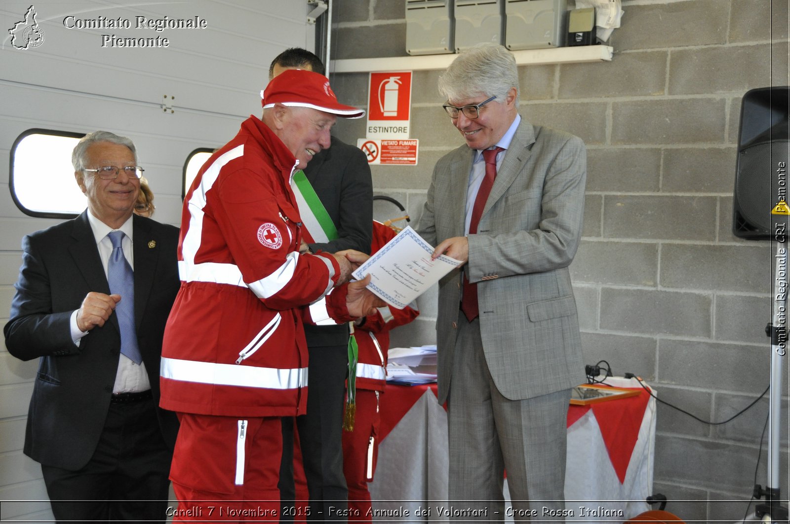 Canelli 7 Novembre 2015 - Festa Annuale dei Volontari - Croce Rossa Italiana- Comitato Regionale del Piemonte