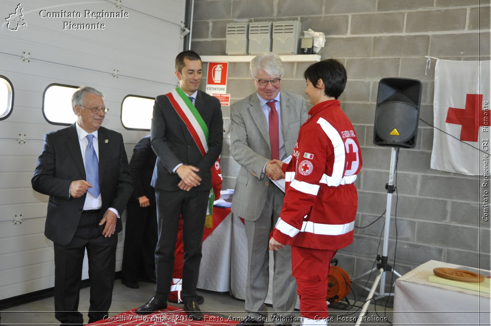 Canelli 7 Novembre 2015 - Festa Annuale dei Volontari - Croce Rossa Italiana- Comitato Regionale del Piemonte