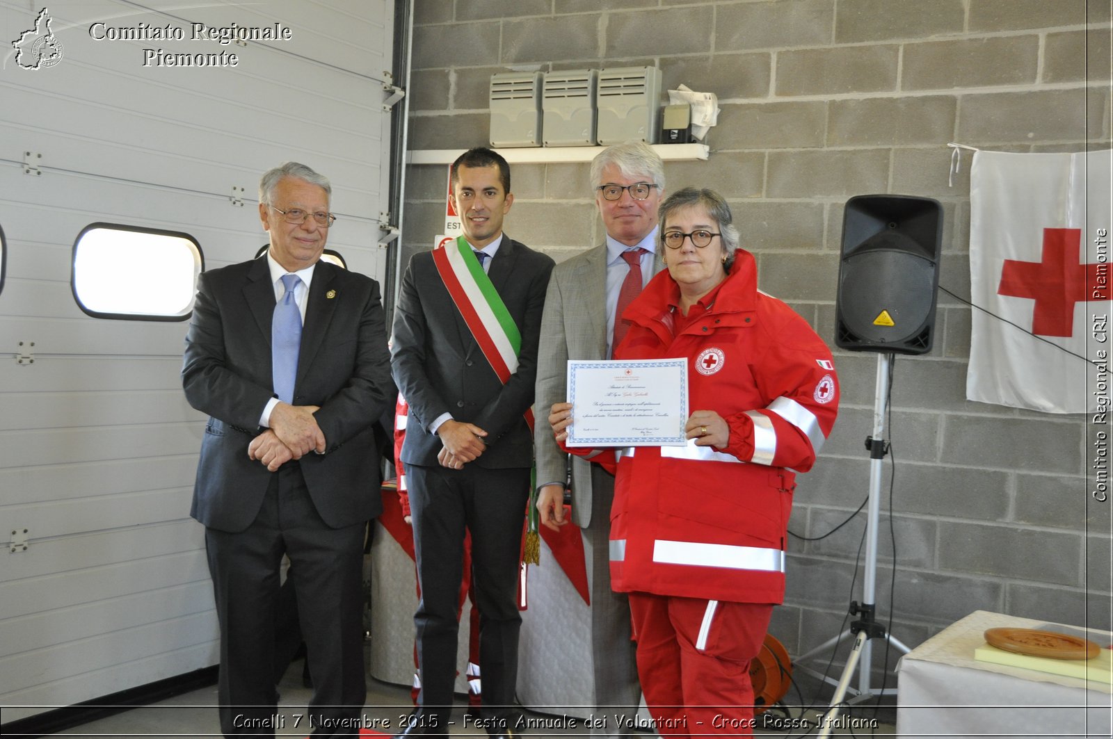 Canelli 7 Novembre 2015 - Festa Annuale dei Volontari - Croce Rossa Italiana- Comitato Regionale del Piemonte