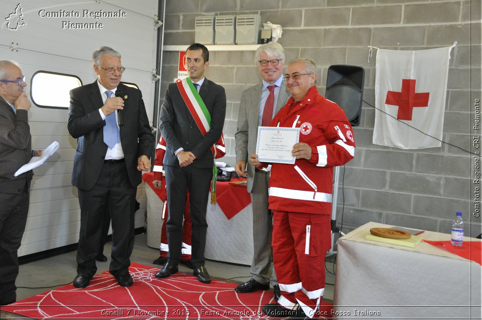 Canelli 7 Novembre 2015 - Festa Annuale dei Volontari - Croce Rossa Italiana- Comitato Regionale del Piemonte