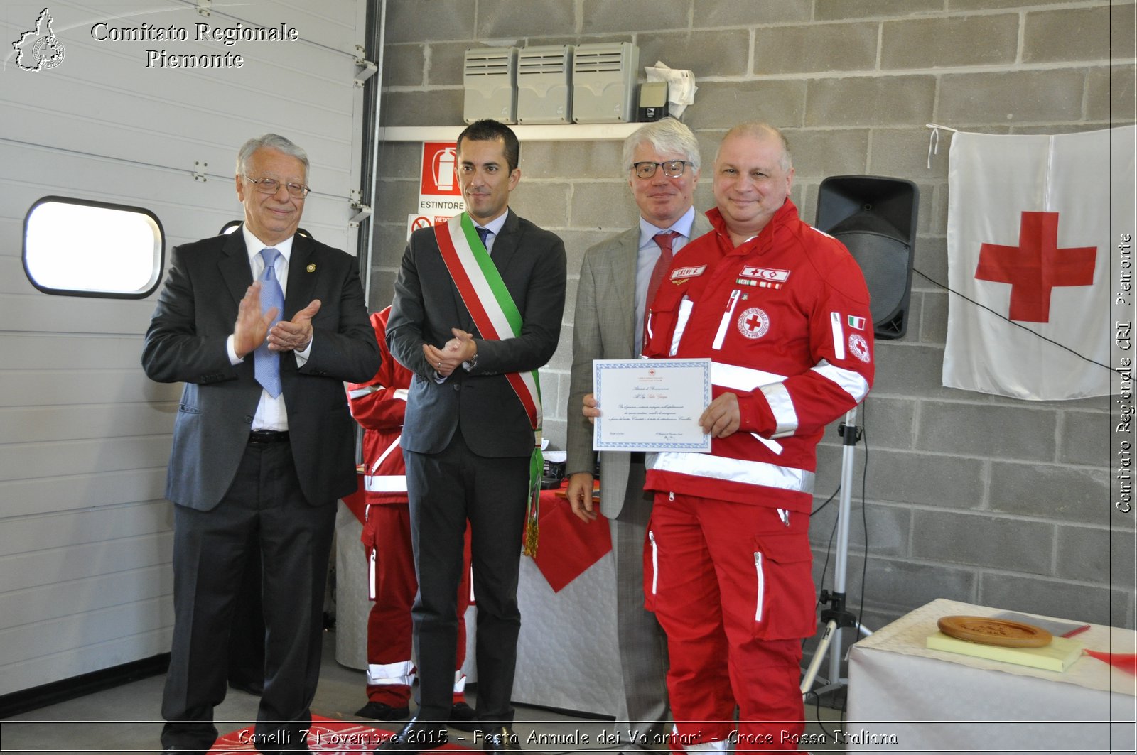 Canelli 7 Novembre 2015 - Festa Annuale dei Volontari - Croce Rossa Italiana- Comitato Regionale del Piemonte