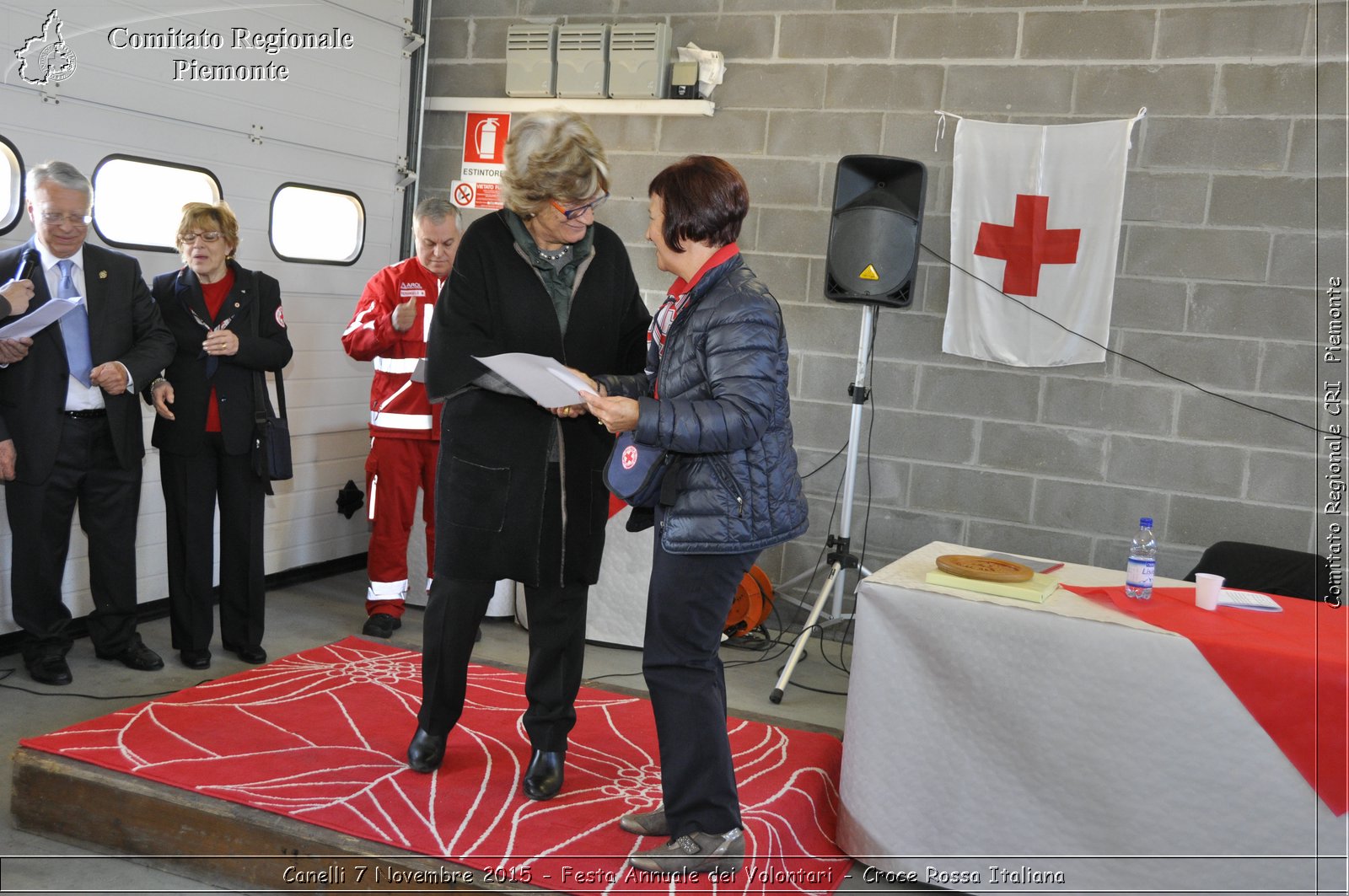 Canelli 7 Novembre 2015 - Festa Annuale dei Volontari - Croce Rossa Italiana- Comitato Regionale del Piemonte