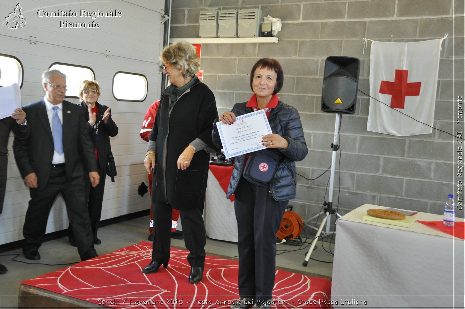 Canelli 7 Novembre 2015 - Festa Annuale dei Volontari - Croce Rossa Italiana- Comitato Regionale del Piemonte