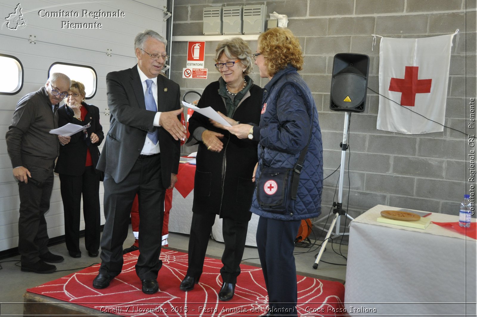 Canelli 7 Novembre 2015 - Festa Annuale dei Volontari - Croce Rossa Italiana- Comitato Regionale del Piemonte