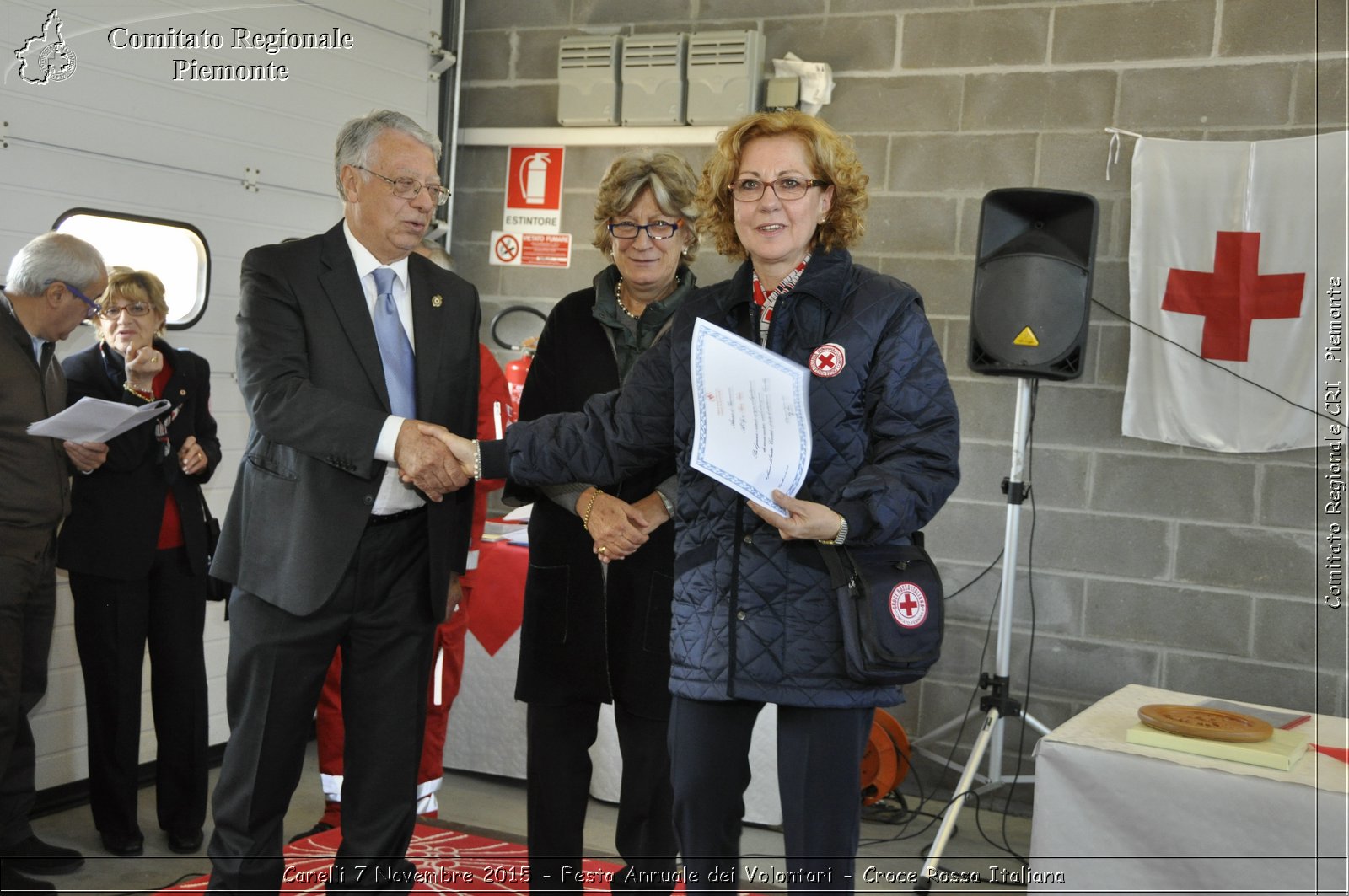 Canelli 7 Novembre 2015 - Festa Annuale dei Volontari - Croce Rossa Italiana- Comitato Regionale del Piemonte