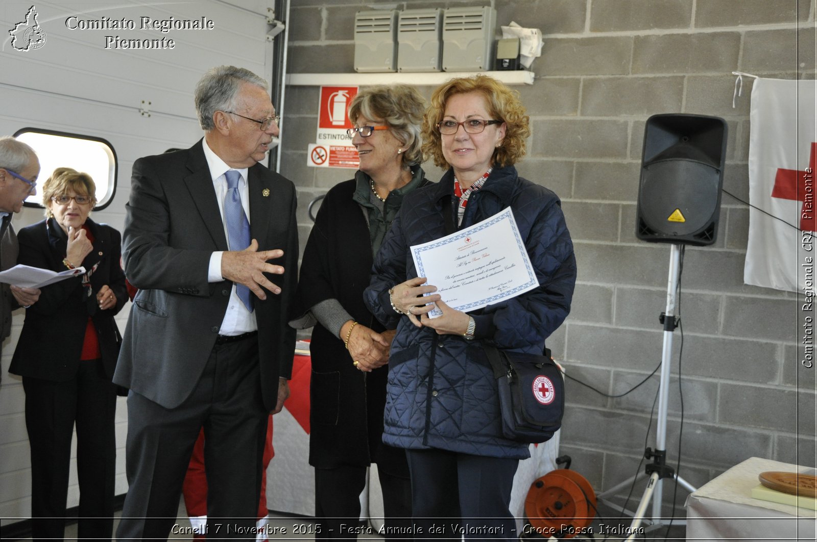 Canelli 7 Novembre 2015 - Festa Annuale dei Volontari - Croce Rossa Italiana- Comitato Regionale del Piemonte