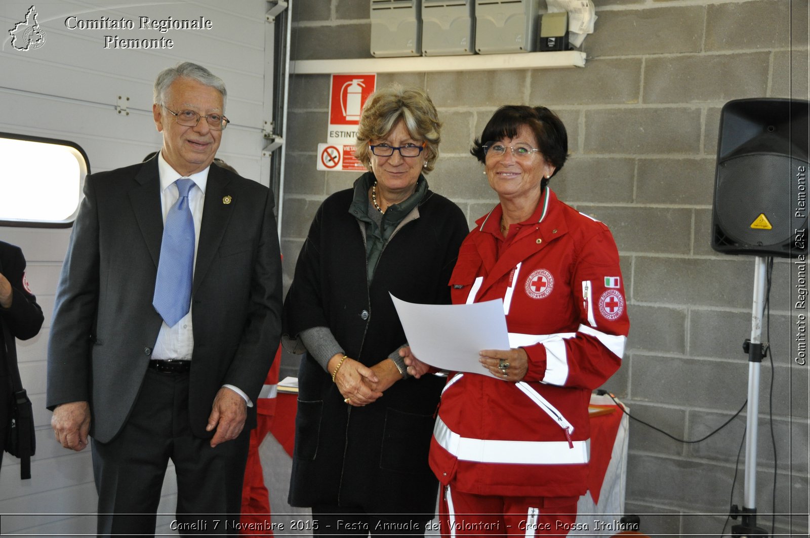 Canelli 7 Novembre 2015 - Festa Annuale dei Volontari - Croce Rossa Italiana- Comitato Regionale del Piemonte