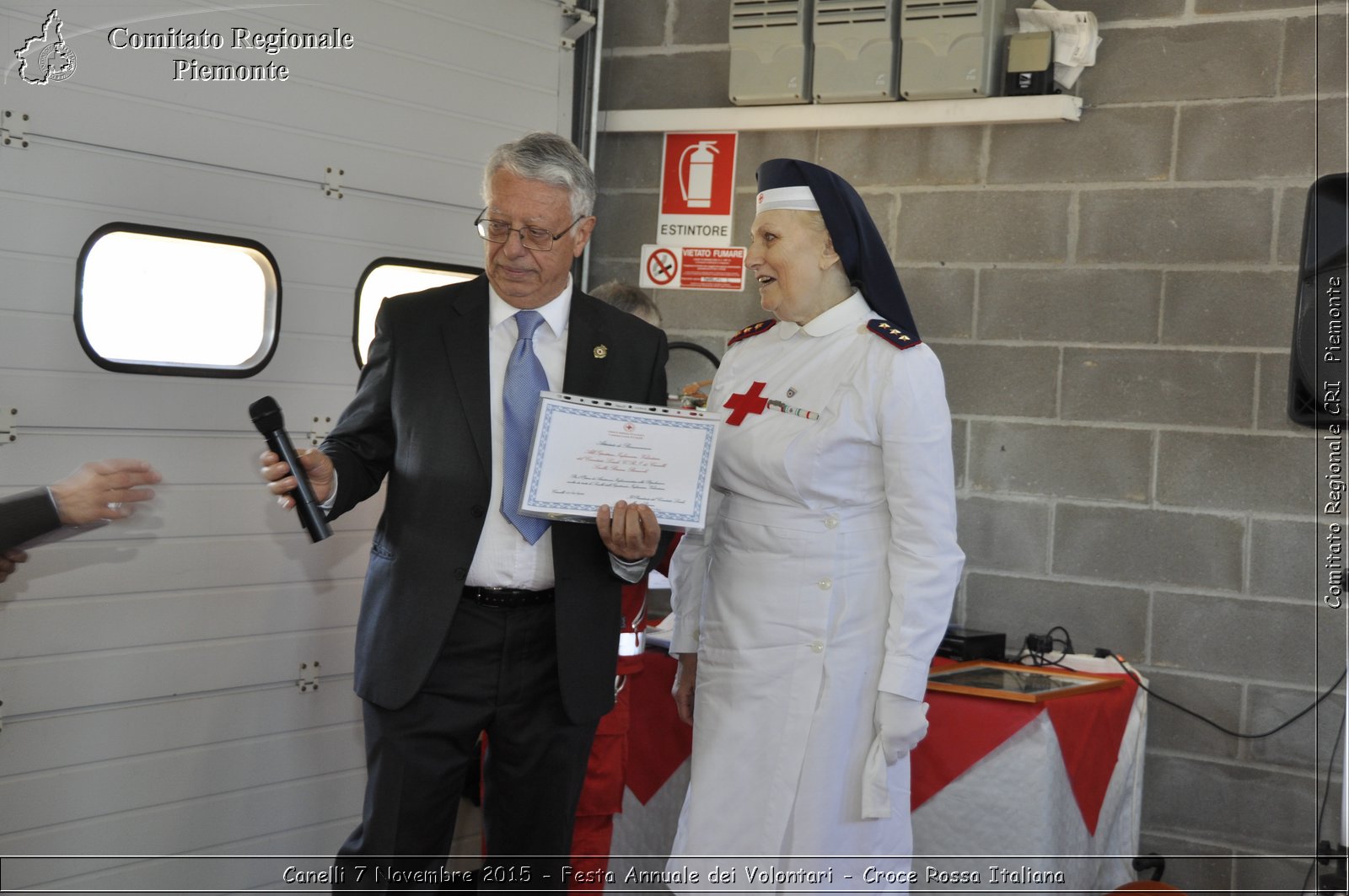 Canelli 7 Novembre 2015 - Festa Annuale dei Volontari - Croce Rossa Italiana- Comitato Regionale del Piemonte