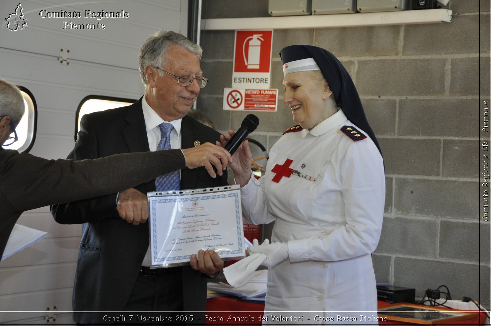 Canelli 7 Novembre 2015 - Festa Annuale dei Volontari - Croce Rossa Italiana- Comitato Regionale del Piemonte