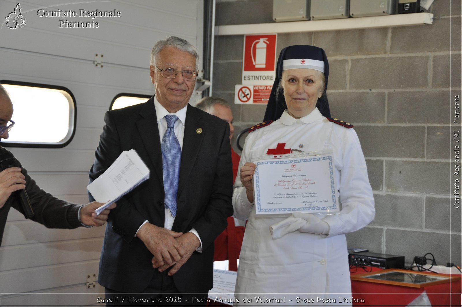 Canelli 7 Novembre 2015 - Festa Annuale dei Volontari - Croce Rossa Italiana- Comitato Regionale del Piemonte